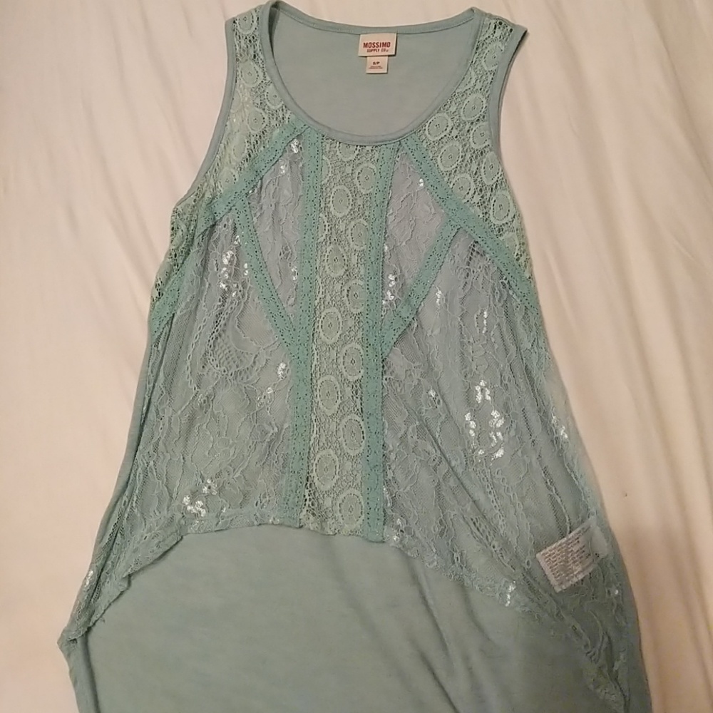 Aqua tank top